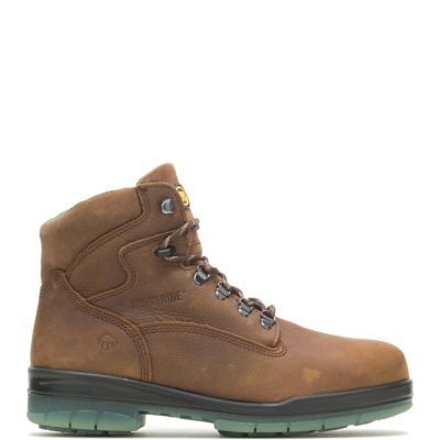 Image showing 2 th Wolverine Men's Steel Toe DuraShocks Waterproof Insulated Work Boots, 6 in.