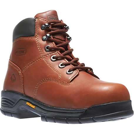 Wolverine Men's Harrison Lace-Up Work Boots, 6 in.