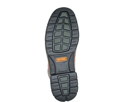 Image showing 1 th Wolverine Men's Harrison Round Toe Lace-Up Work Boots, 6 in.
