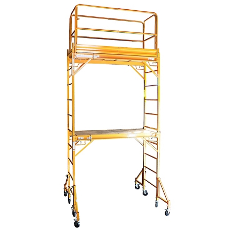Pro-Series 16-1/4 in. x 66-1/2 in. Platform 2-Story Rolling Scaffold Tower