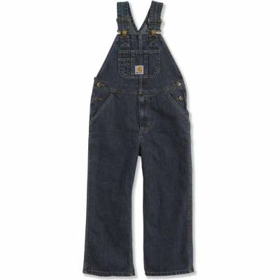 Carhartt Boys' Denim Bib Overalls