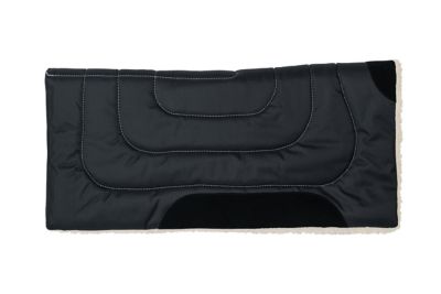 Weaver Leather Economy Work Saddle Pad, 31 in. x 32 in., Black