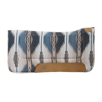 Weaver Leather All-Purpose Pueblo Contoured Saddle Pad, 32 in. x 32 in., Indigo