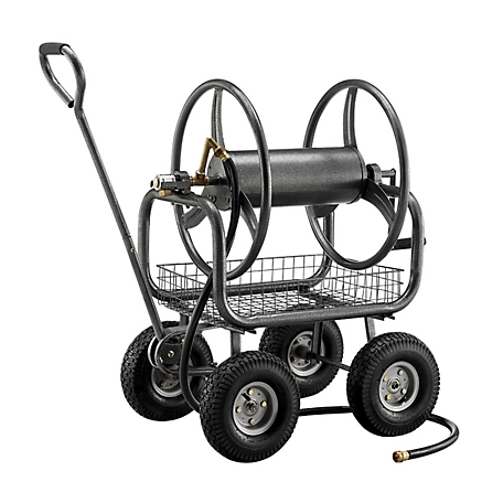 Strongway Garden Hose Reel Cart — Holds 5/8in. x 400ft. Hose