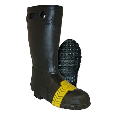 rubber boots with steel shank
