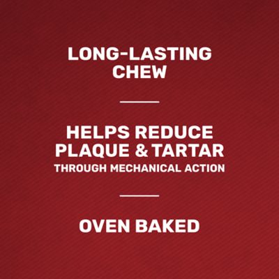 Image showing  Beef-Basted Large Bones Dog Chew Treats, 5 ct.