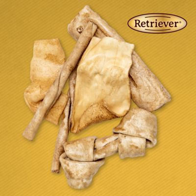 Image showing  Chicken-Basted Rawhide Variety Pack Dog Chew Treats, 1 lb.