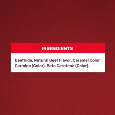 Image showing  Beef-Basted Rawhide Chips Dog Chew Treats, 2 lb.