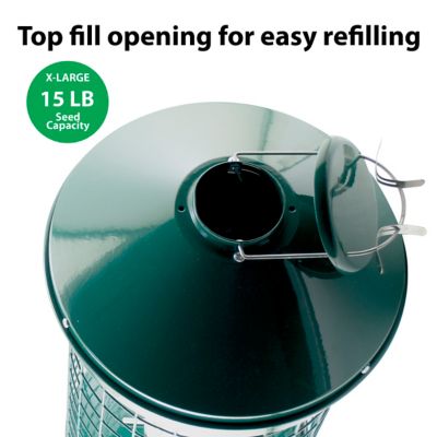 Image showing 6 th Woodlink 3 gal. Squirrel-Resistant Jumbo Capacity Caged Mixed Seed Bird Feeder