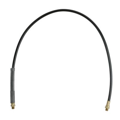 Workforce 36 in. Thermoplastic Grease Hose, 1/8 in. MNPT Ends, Spring Guard