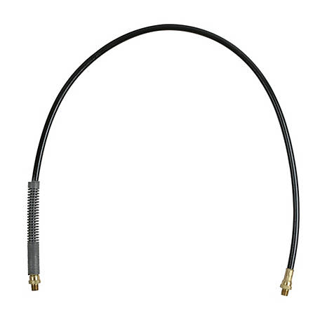 Workforce Grease Hose, 36 in. Thermoplastic, 1/8 in. MNPT Ends 