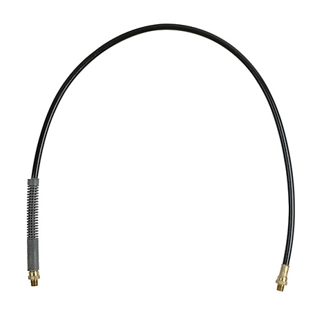Workforce Grease Hose, 36 in. Thermoplastic, 1/8 in. MNPT Ends, Spring Guard, L2285SP-1