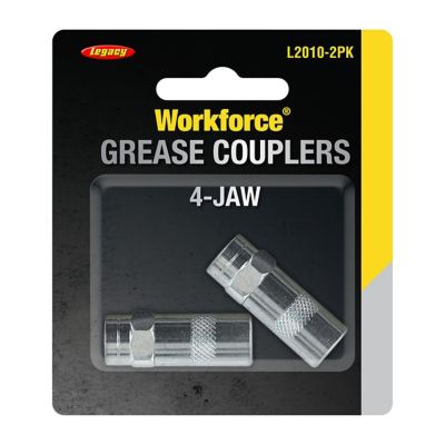 Image showing  4-Jaw Check Bell Grease Couplers, 2 pc.