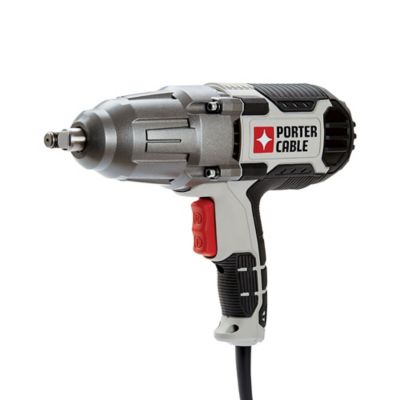 PORTER-CABLE PCE211 1/2 in. Drive 450 ft./lb. 7.5A Impact Wrench with Hog Ring Anvil