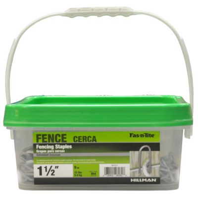 Image showing  1-1/2 in. 9-Gauge Galvanized Fence Staples, 778 ct.