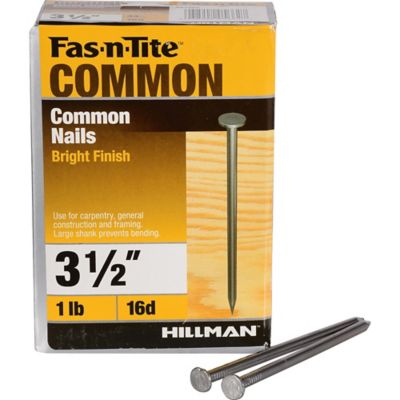 Image showing  16D x 3-1/2 in. 16 Gauge Bright Common Nails, 44 ct.