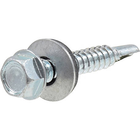 The Project Center 41548 10-16 by 1/2 Hex Washer Head Self Drilling Screw The Hillman Group 