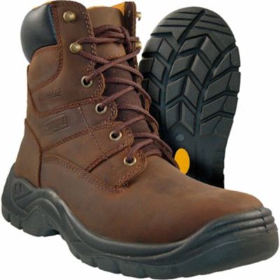 Itasca Men's Safety Toe Authority Work Boots, 6 in.