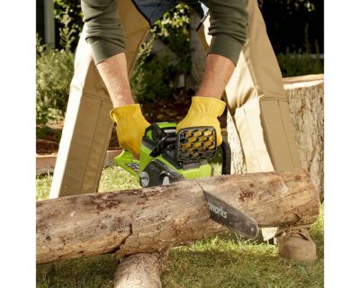 Image showing 9 th Greenworks G-MAX DigiPro 16 in. 40V Cordless Chainsaw, Battery and Charger Included, 3/8 in. Pitch