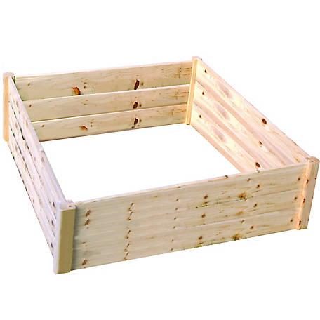 Panacea Steel Small Space Raised Garden Bed, 48 in. x 48 in Panacea Steel Small Space Raised Garden Bed, 48 in. x 48 in