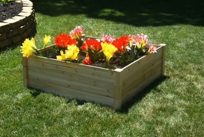 Image showing  Eden Raised Garden Bed, 48 in. x 48 in. x 17.5 in.