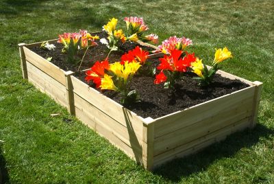 Image showing  Eden Raised Garden Bed, 48 in. x 96 in. x 17.5 in.