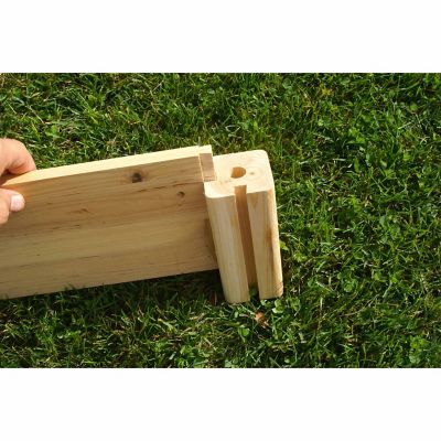 Image showing  Eden Raised Garden Bed, 4 ft. x 8 ft. x 5.5-11 in.