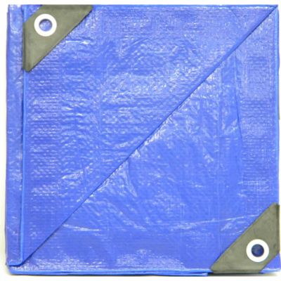 Weathermaster 8 ft. x 12 ft. Lightweight Blue Poly Tarp