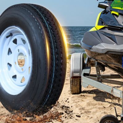 Image showing  5.3-12 SU02 Trailer Tire and 4-Hole Wheel Replacement