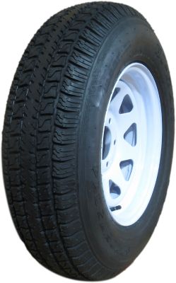 Hi-Run ST205/75D14 Trailer Tire and 5-Hole Wheel Replacement