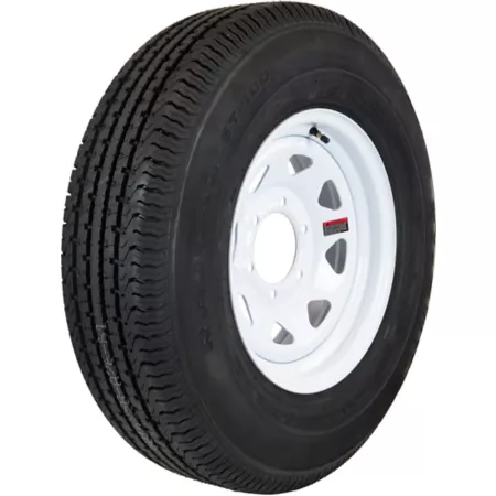 Hi-Run ST225/75R15 6-Hole White Spoke Radial Trailer Tire Load Range E 10PR Tire & Wheel Combos