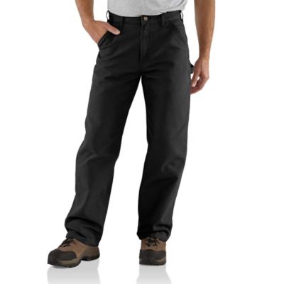 Carhartt Men's Loose Fit High-Rise Washed Duck Work Dungaree Pants