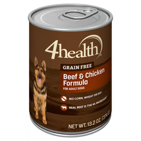 4health Grain-Free Adult Beef and Chicken Recipe Wet Dog Food 13.2 oz. Wet Dog Food