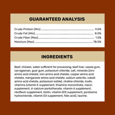 Image showing  Adult Beef and Chicken Recipe Wet Dog Food, 13.2 oz.