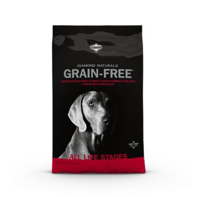 Diamond Naturals Grain-Free All Life Stages Pasture-Raised Beef and Sweet Potato Formula Dry Dog Food