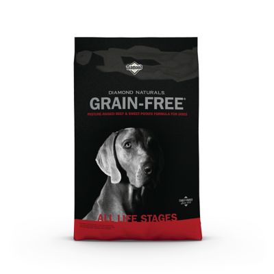 Diamond Naturals Grain-Free Pasture-Raised Beef & Sweet Potato Formula Dry Dog Food
