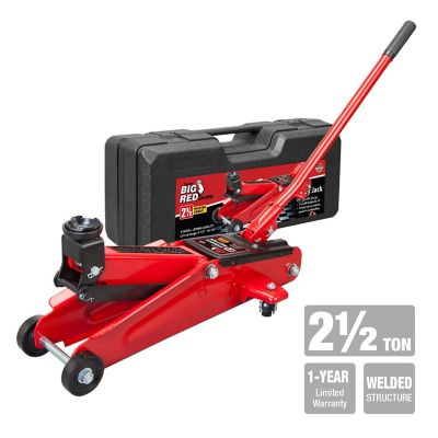 Torin 2.5 Ton Big Red Floor Jack with Case