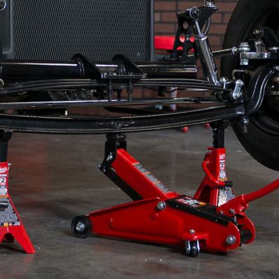 Image showing  2.5-Ton Capacity Big Red Floor Jack with Case