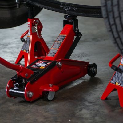Image showing  2.5-Ton Capacity Big Red Floor Jack with Case