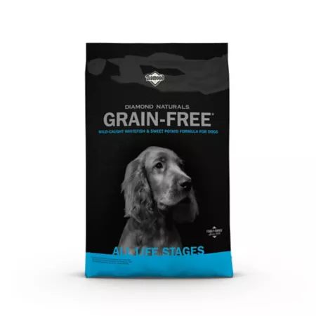 Diamond Naturals Grain-Free Dry Dog Food for All Life Stages Wild Whitefish and Sweet Potato Formula Dry Dog Food