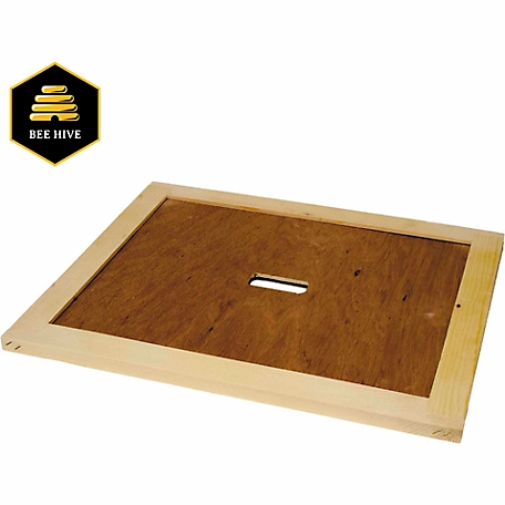 Harvest Lane Honey Beehive Inner Cover with Bee Escape Hole