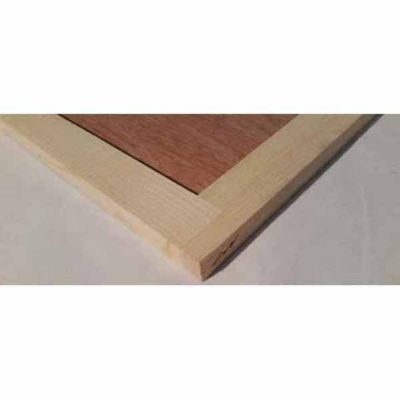 Image showing  Wooden Beehive Inner Cover with Bee Escape Hole