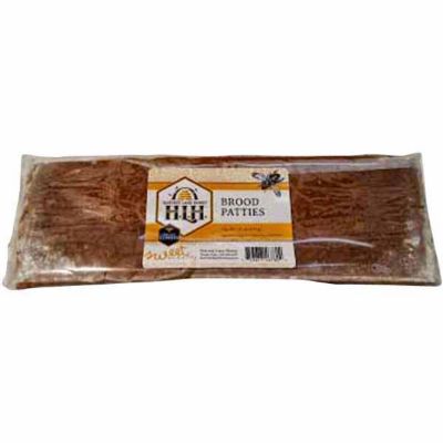 Harvest Lane Honey 15% Pollen Brood Building Bee Feeding Pattie, 1 lb.
