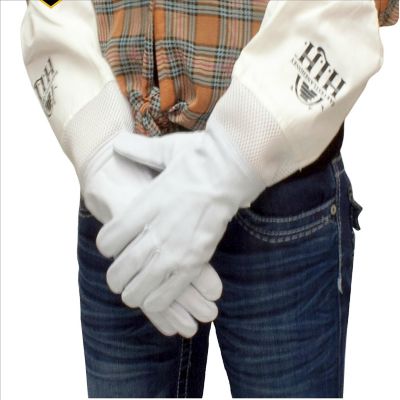 Image showing 1 th Harvest Lane Honey Beekeeping Protective Gloves
