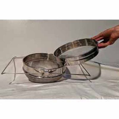 Image showing  Metal Honey Sieve with Double Screen, 11 in. x 10 in. x 5 in.