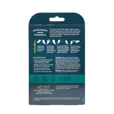 Image showing  Flea and Tick Collar for Cats, 4 Months Protection