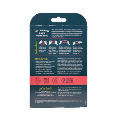 Image showing  Plant-Based Flea and Tick Collar for Large/Extra-Large Dogs, 4 Months Protection