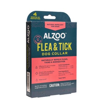 Image showing  Plant-Based Flea and Tick Collar for Large/Extra-Large Dogs, 4 Months Protection