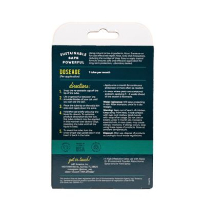 Image showing  Plant-Based Flea and Tick Spot-On Topical Treatment for Cats