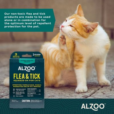 Image showing  Plant-Based Flea and Tick Spot-On Topical Treatment for Cats